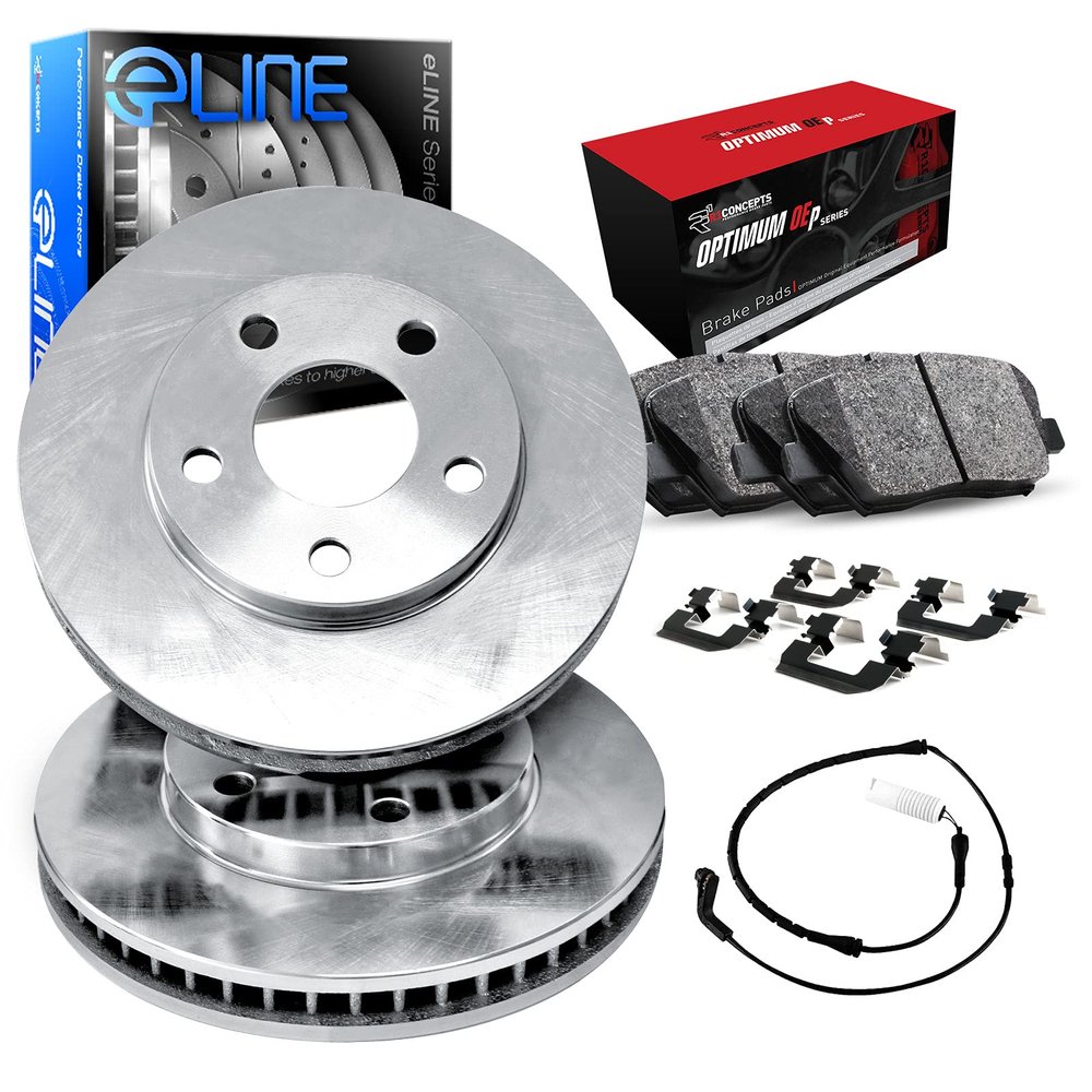 R1 Concepts Front Brake Kit Fits 2012-2016 Audi A8; 2013-2017 Audi S6, S7