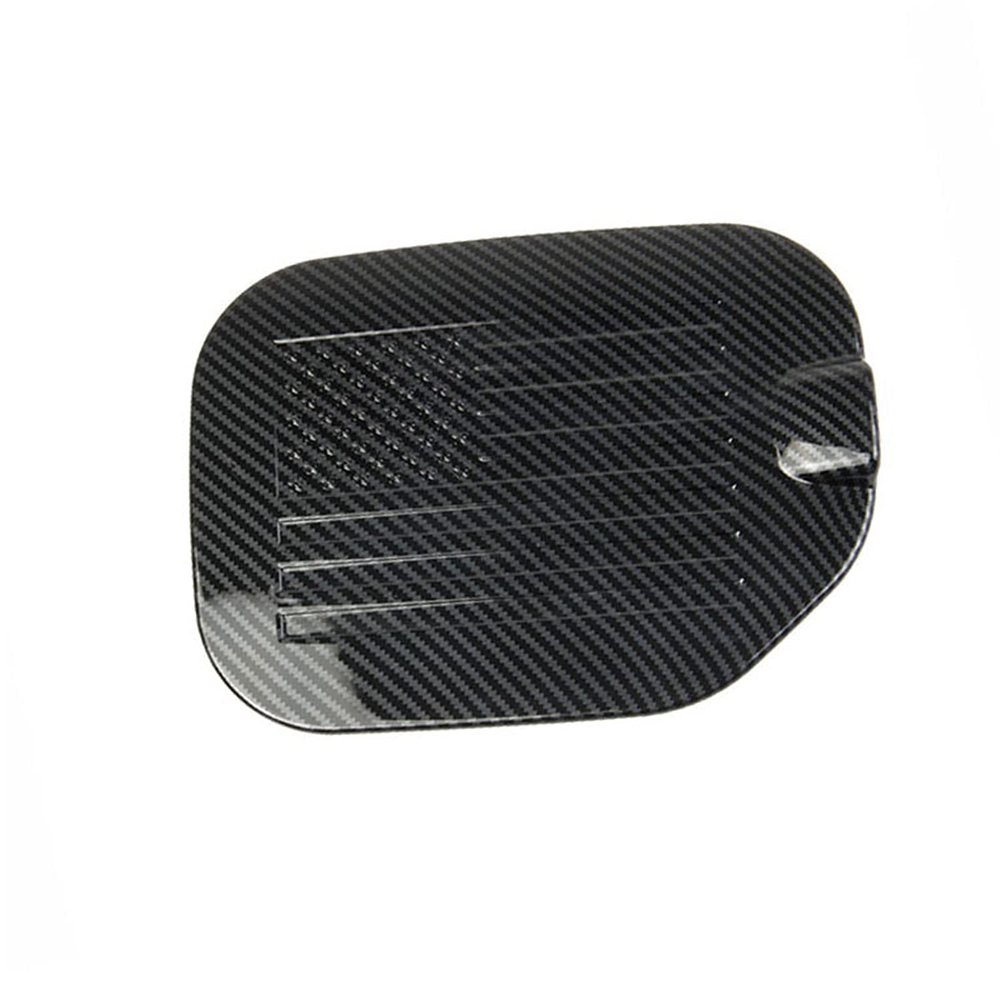 Genericss Car Fuel Tank Cap Cover Door Side Molding Trim for Ford F150 F-150 2021 2022 Auto Accessories Exterior Decoration Carbon Fiber Grain