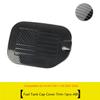 Genericss Car Fuel Tank Cap Cover Door Side Molding Trim for Ford F150 F-150 2021 2022 Auto Accessories Exterior Decoration Carbon Fiber Grain view 3