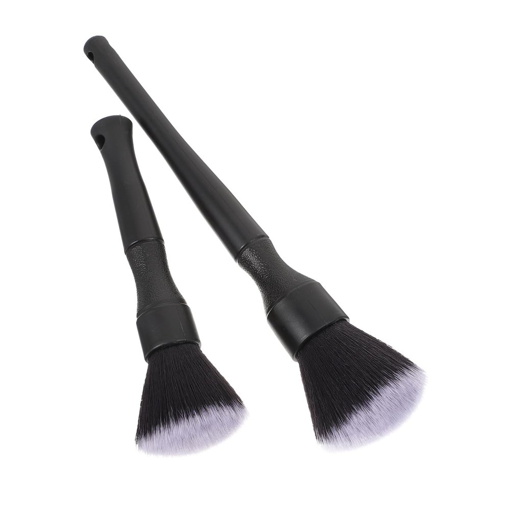 Cabilock 2pcs Versatile Cleaning Brush for Cars Soft Microfiber Bristles for and Detailing for Auto Interior Exterior Cleaning