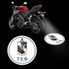greeklife.store Tau Epsilon Phi Fraternity Universal Custom Waterproof 12V 3D LED Motorcycle Logo Projector Shadow Show 3D Led Tail Light for Motorcycle Bike Wired view 2