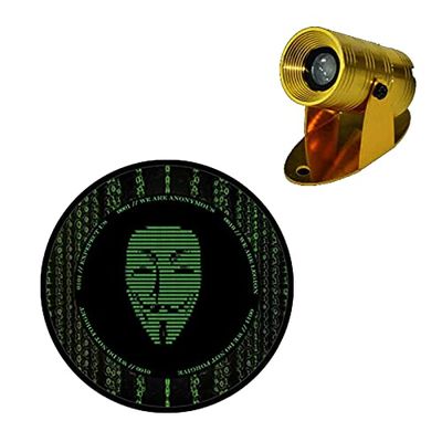 Anonymous Universal Custom Waterproof 12V 3D LED Motorcycle Logo Projector Shadow Show 3D Led Tail Light for Motorcycle Bike Wired