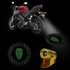 Anonymous Universal Custom Waterproof 12V 3D LED Motorcycle Logo Projector Shadow Show 3D Led Tail Light for Motorcycle Bike Wired view 2