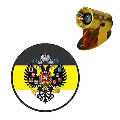 Russian Imperial COA Universal Custom Waterproof 12V 3D LED Motorcycle Logo Projector Shadow Show 3D Led Tail Light for Motorcycle Bike Wired
