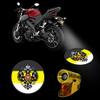 Russian Imperial COA Universal Custom Waterproof 12V 3D LED Motorcycle Logo Projector Shadow Show 3D Led Tail Light for Motorcycle Bike Wired view 2
