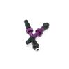 Industry Nine No-Clog Aluminum Tubeless Valve Stems Purple, 40mm, Pair view 1