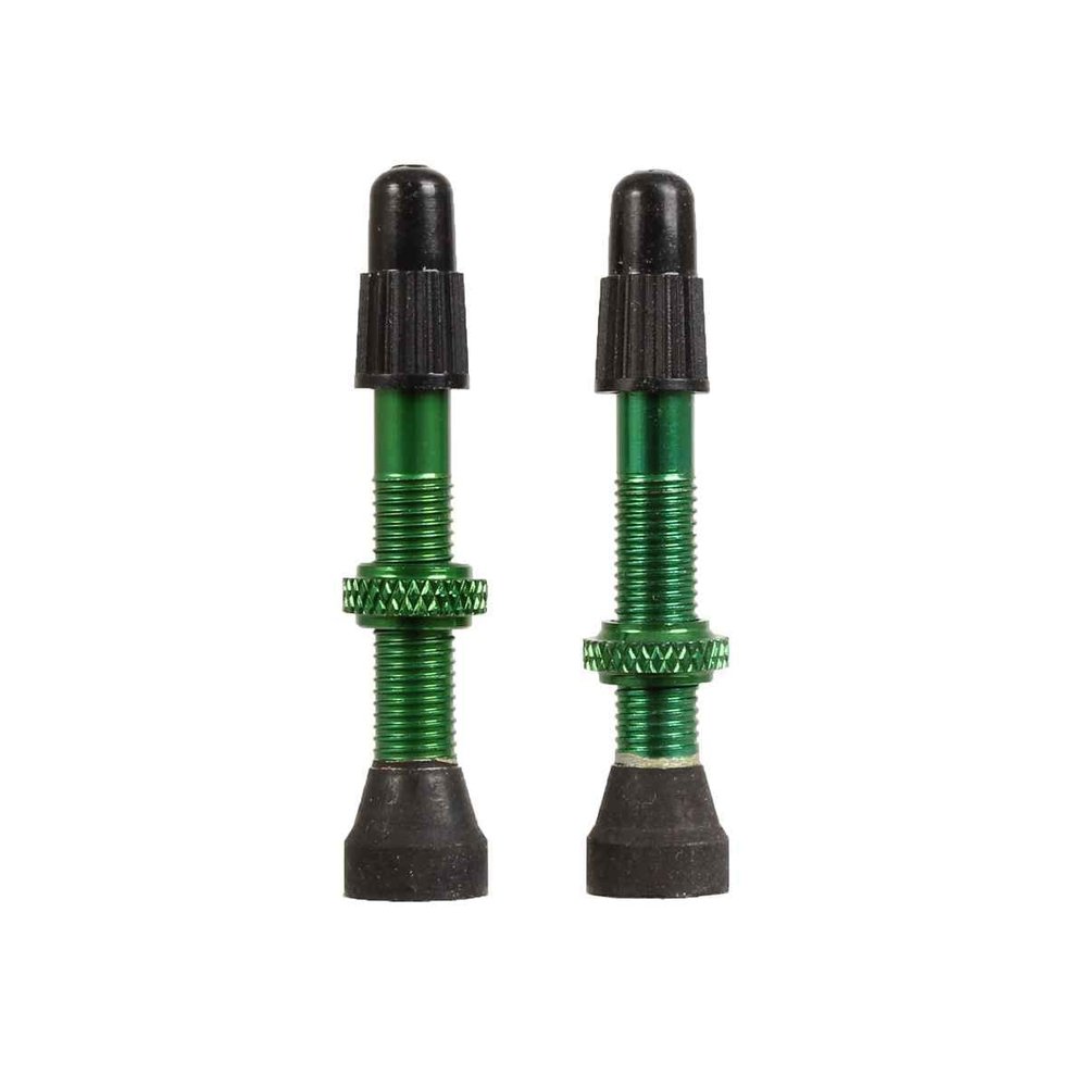 Industry Nine Tubeless Presta Valve Stem, 40mm (Pr) - Green - TKVAGRN
