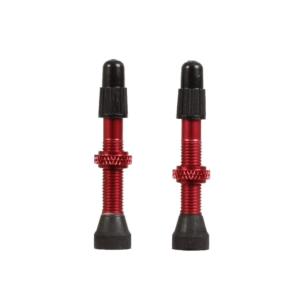 Industry Nine Tubeless Presta Valve Stem, 40mm (Pr) - Red - TKVARED