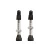Industry Nine Tubeless Presta Valve Stem, 40mm (Pr) - Silver - TKVASIL view 1