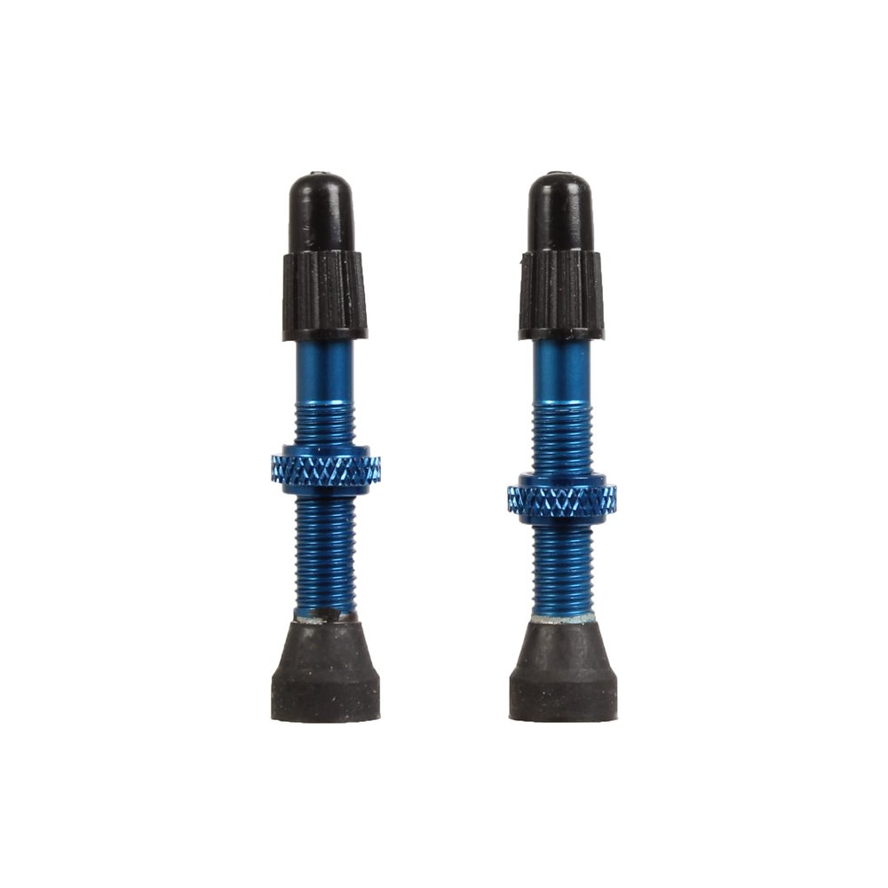 Industry Nine Tubeless Presta Valve Stem, 40mm (Pr) - Blue - TKVABLU