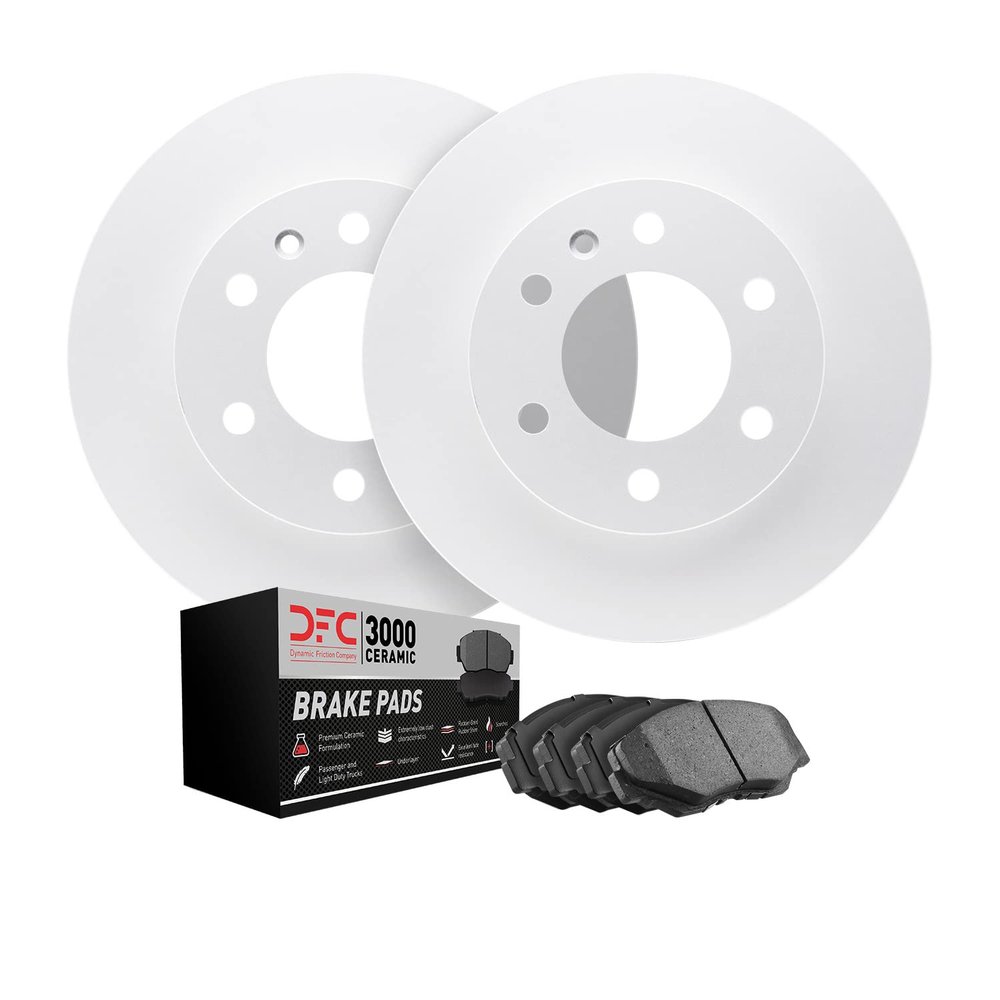 DFC Brake Kit| GEOSPEC Brake Rotors| 3000 Ceramic Brake Pads and Rotors