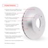 DFC Brake Kit| GEOSPEC Brake Rotors| 3000 Ceramic Brake Pads and Rotors view 3