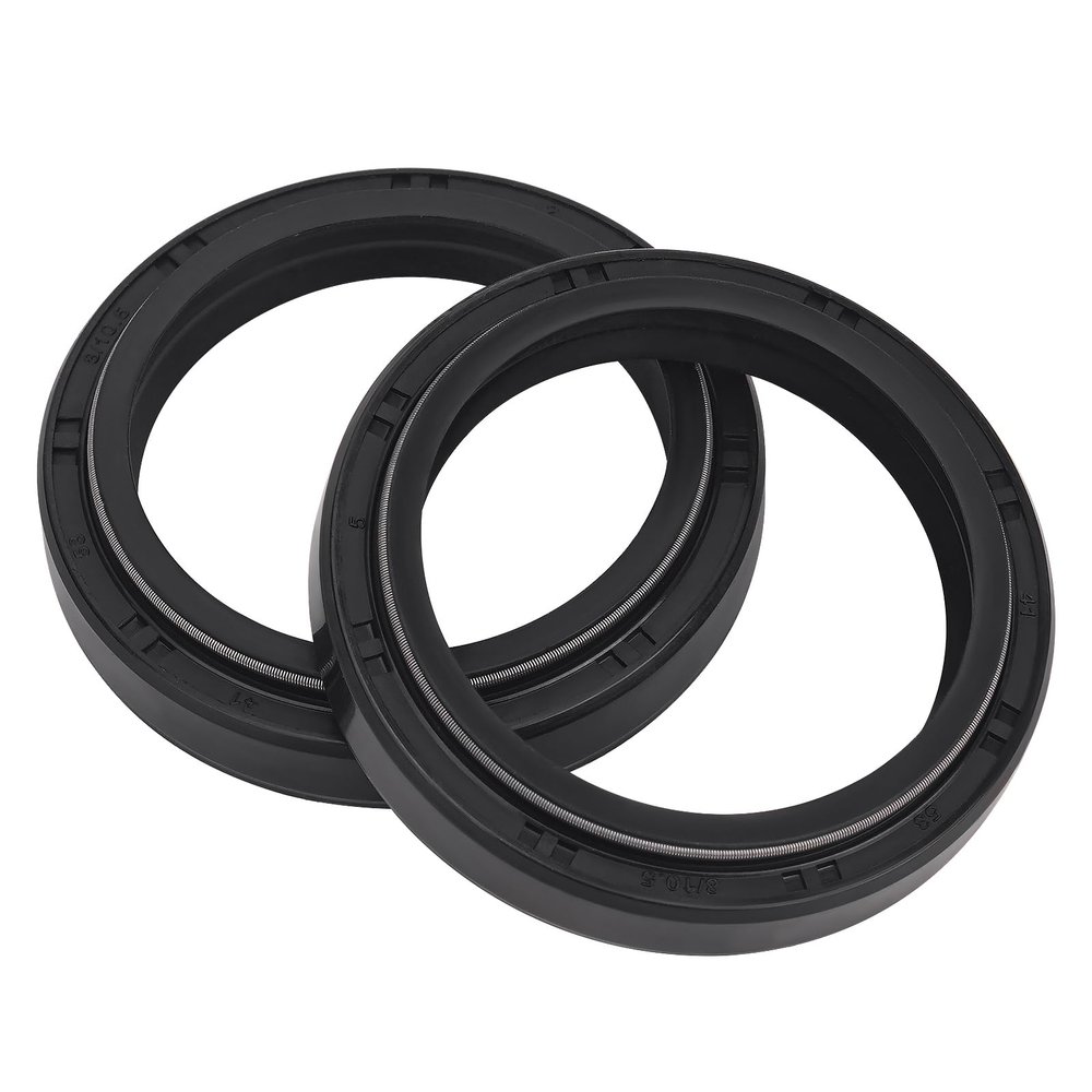 AHL Front Fork Shock Oil Seal 41x53x10.5mm for KDX200 KDX 200 1993-1994 / KX125 1990 / KX250 KX 250 1990 / KX500 1990 / EN500C Vulcan 500 LTD 1996-2000 / KZ1300 1979-1982