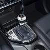 Temzzer 5 Speed Gear Shifter Knob Ball PU Leather Shift Stick Lever Head for Most Manual Automotive Vehicles (Black, Silver) view 3