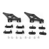 KIMISS Spoiler Mounting Brackets, 5" Universal Car CNC Aluminum Alloy Rear Wing Trunk Racing Tail Spoiler Legs Mount Brackets view 1