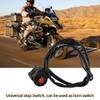 KIMISS Universal Kill Switch Horn Button Stop 22mm Handlebar for Motorcycle Motorbike + Dirt Bike Kill Switch Start Switch Dirt Bike Kill Switch clamp 110cc Dirt Bike Kill Switch mot view 4