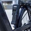 ABUS Bordo Granit XPlus Folding Padlock 6500KA/90 Black SH - Flexible and Secure Bike Lock with Alarm and Extra Protection on Joints - with Padlock - Length 90 cm view 3