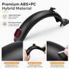 Rear Mudguard for M365, Black Electric Scooter with Taillight, ABS PC Material, Bracket Support Accessory view 4
