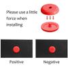 Xiedeai Hand Tools 5 Pcs Seat Belt Stop Buttons for Vehicle Anti Slip Practical Prevent Seatbelt Retainer Buckle from Sliding Down Seat Belt Stopper Clips No Welding Required view 2