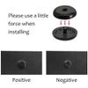 Xiedeai Hand Tools 5 Pcs Seat Belt Stop Buttons for Vehicle Anti Slip Practical Prevent Seatbelt Retainer Buckle from Sliding Down Seat Belt Stopper Clips No Welding Required view 4