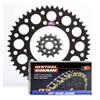 Renthal Ultralight Front & Rear & R3-3 O-Ring Chain Kit - 13/50 BLACK - Compatible with Honda CR250R 1988 to 2008 view 1
