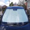SNAPSHADES Front Windscreen Sun Shade for Toyota Alphard 1st Gen (AH10; 2002-2008) view 2