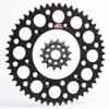 Renthal Ultralight Front & Ultralight Rear Sprocket Kit - 14/48 BLACK - Compatible with 2002 to 2022 Honda CRF450R view 1