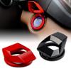 Q1-TECH, 2Pcs Engine Start/Stop Button Cover, Push to Start Button Ignition Cover Anti-Scratch Universal Aluminum Alloy Button Decoration Ring for Cars (Black+Red) view 1