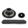 28 Teeth Fixed Chain Gear with 14 Teeth Motor Sprocket and 70 Links #420 Chain for Electric Trike Bike Axle 24mm 26mm 31mm (26mm) view 1