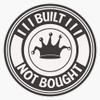 Pack of 2 3" Stickers - JDM Built Not Bought Badge Sticker Graphic - Die Cut Sticker, High Resolution Top Grade Vinyl view 1