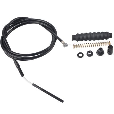 Brake Cable Kit, Durable 130cm/51.2in Front Brake Cable Replacement for Electric Scooter Commuters, Urban Riders, and Daily Use Scenarios