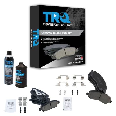 TRQ Brake Pads Ceramic Front & Rear