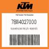 NEW OEM KTM FLASHER LENS FRO.L/S-REAR R/S 78114027000 view 2