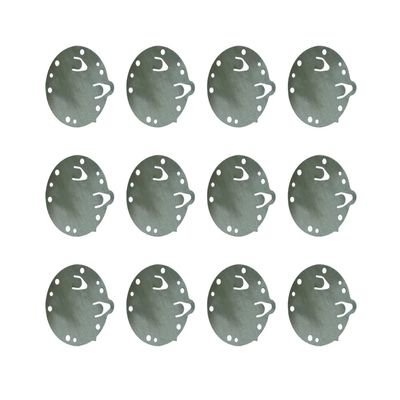 CTS Carburetor Fuel Pump Diaphragm for ZAMA LA LB Model carburetors Replaces ZAMA 0015041 (Pack of 12)