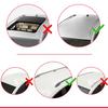 apline Compatible with Peugeot Partner 3 2019-2022 Fly Model Car Roof Rack Cross Bar Grey Aluminium 2 Bars view 2