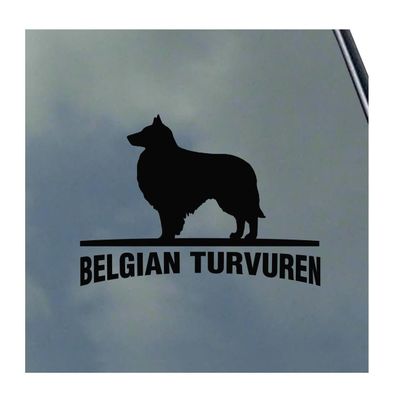 Belgian Tervuren Vinyl Sticker Decal Dog Best Friend AKC Love