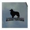 Belgian Tervuren Vinyl Sticker Decal Dog Best Friend AKC Love view 1