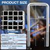 4 Sets 304 Stainless Steel Square U Bolt,U Bolts 3 inch Wide,1/2" D x 3-1/16" W x 7-5/16"L U-Bolts for Boat Trailer with Nuts and Washers, for Automobiles Trailer, Ski Boat view 2