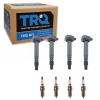 TRQ Ignition Coil & Spark Plug Kit Iridium 8 Piece view 1