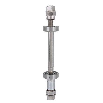 SUNGOOYUE Hub Axle, Metal Wheel Hub Axle Front Rear Solid Shaft Lever for Road Bike((Rear) Axle +6000 Bearing)