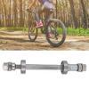 SUNGOOYUE Hub Axle, Metal Wheel Hub Axle Front Rear Solid Shaft Lever for Road Bike((Rear) Axle +6000 Bearing) view 3