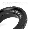 SUNGOOYUE Hub Centerlock Rotor Lockring, Center Lock Wheelset Hub Disc Lockring Fit for 9/12/15MM Axle Wheelset or Quick Release Wheelset Mountain Road view 4