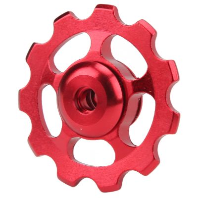 Mountain Bike Sprocket, Aluminum Alloy 11 Teeth Lightweight Durable Replacement Cog for Mountain Cyclists Commuters and Off-Road Riders(red)