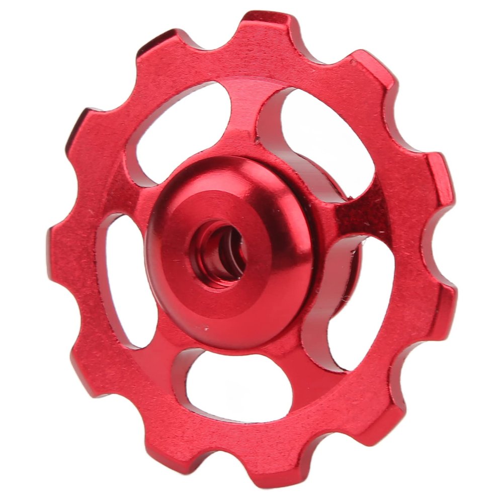 Mountain Bike Sprocket, Aluminum Alloy 11 Teeth Lightweight Durable Replacement Cog for Mountain Cyclists Commuters and Off-Road Riders(red)