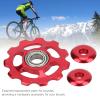 Mountain Bike Sprocket, Aluminum Alloy 11 Teeth Lightweight Durable Replacement Cog for Mountain Cyclists Commuters and Off-Road Riders(red) view 3
