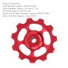 Mountain Bike Sprocket, Aluminum Alloy 11 Teeth Lightweight Durable Replacement Cog for Mountain Cyclists Commuters and Off-Road Riders(red) view 4