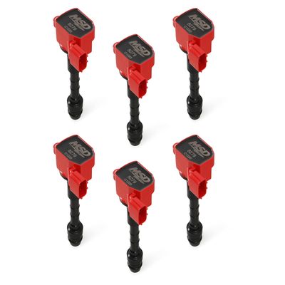 MSD 82796 Blaster Series Ignition Coils Red 6-Pack