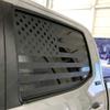 Skull Daddy Graphics PRECUT Window USA Flags to fit Toyota Tacoma 2005-2022 (Driver Side) view 2
