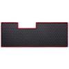 Matericuo Golf Cart Floor Liner Mat Custom Fit for 2 and 2+2 Club Car Models Precedent 2004-UP/Onward & Tempo (2017-UP)/Villager & V4L (2019-UP/Bintelli - Only Meet 6 ASTM Standards Red view 2
