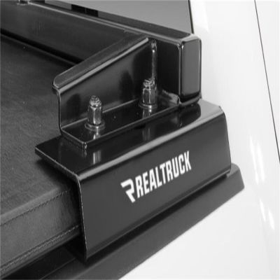 RealTruck BACKRACK Hardware Kit for use w/Wide-Top Tonneau, Black, No Drill | 50311 | Fits 2019-2025 Ford Ranger